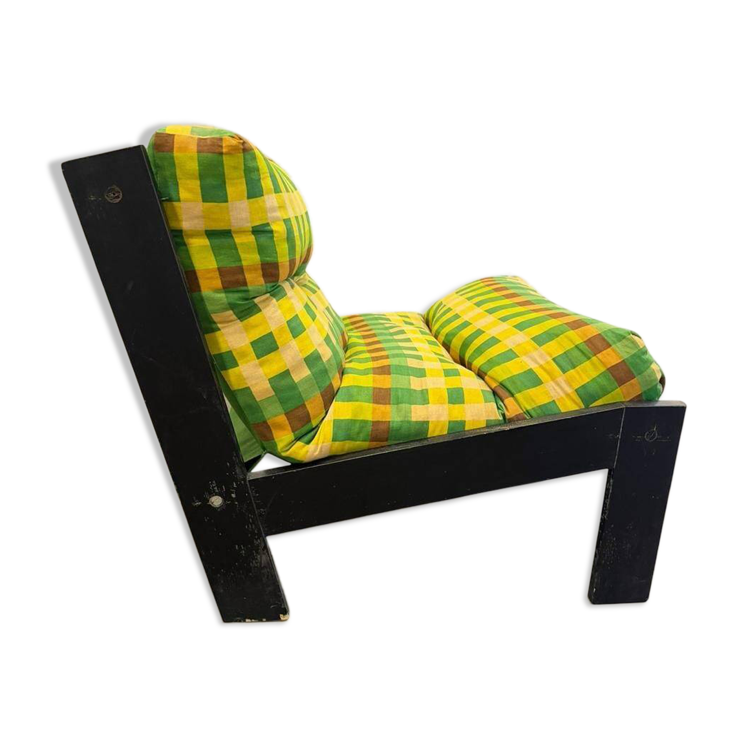 Vintage green modular lounge chair