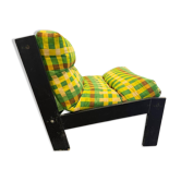 Fauteuil lounge modulaire vintage vert