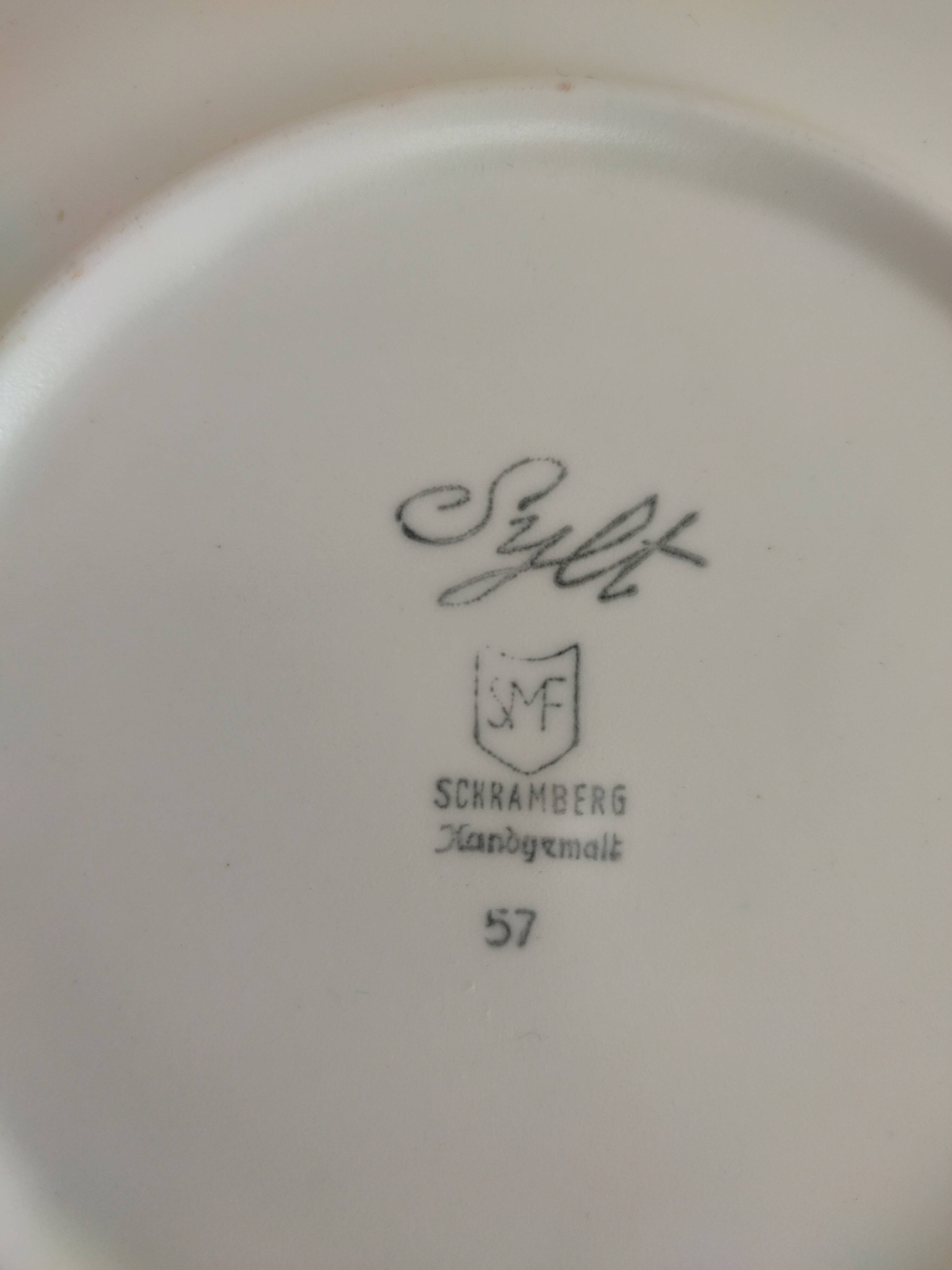 5 Schramberg plates
