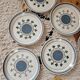 Lot no. 1 of 6 dessert plates MBFA Pornic