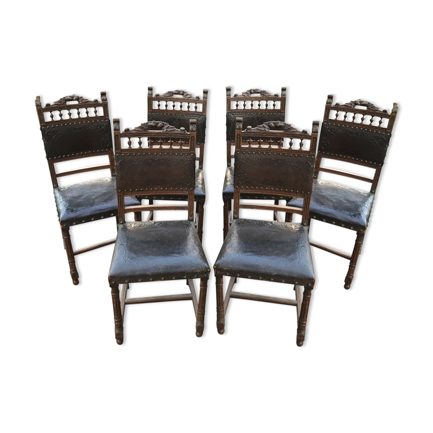 Six chairs Henry II