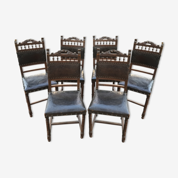 Six chairs Henry II