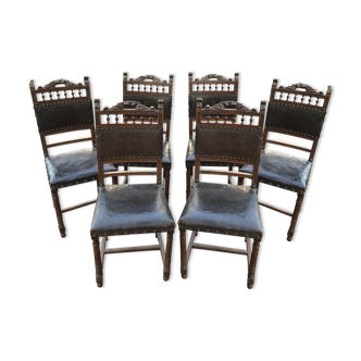 Six chairs Henry II