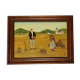 Naïve painting the Angelus
