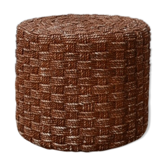 Mid-century french rope stool