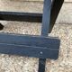 Folding stool in vintage canning