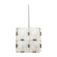 Suspension  « cube » Kamenicky Senov 60 Tchécoslovaquie