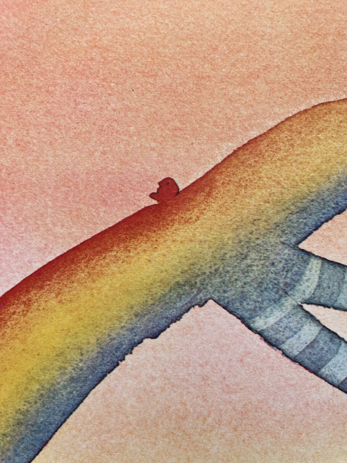 Folon poster - Amnesty International 1977