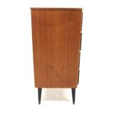 Commode scandinave en teck, Suède, 1950