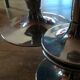 Nagel candle holders in chromed metal 1960/70