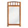 Art Deco Mirror in Wood with Facet Cut Mirror, 1930s