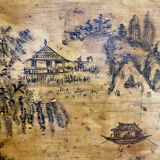 Buffet ancien chinois 3 portes + 3 tiroirs