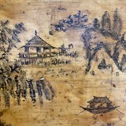 Antique Chinese sideboard 3 doors + 3 drawers