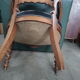Fauteuil de bureau style Louis XIII