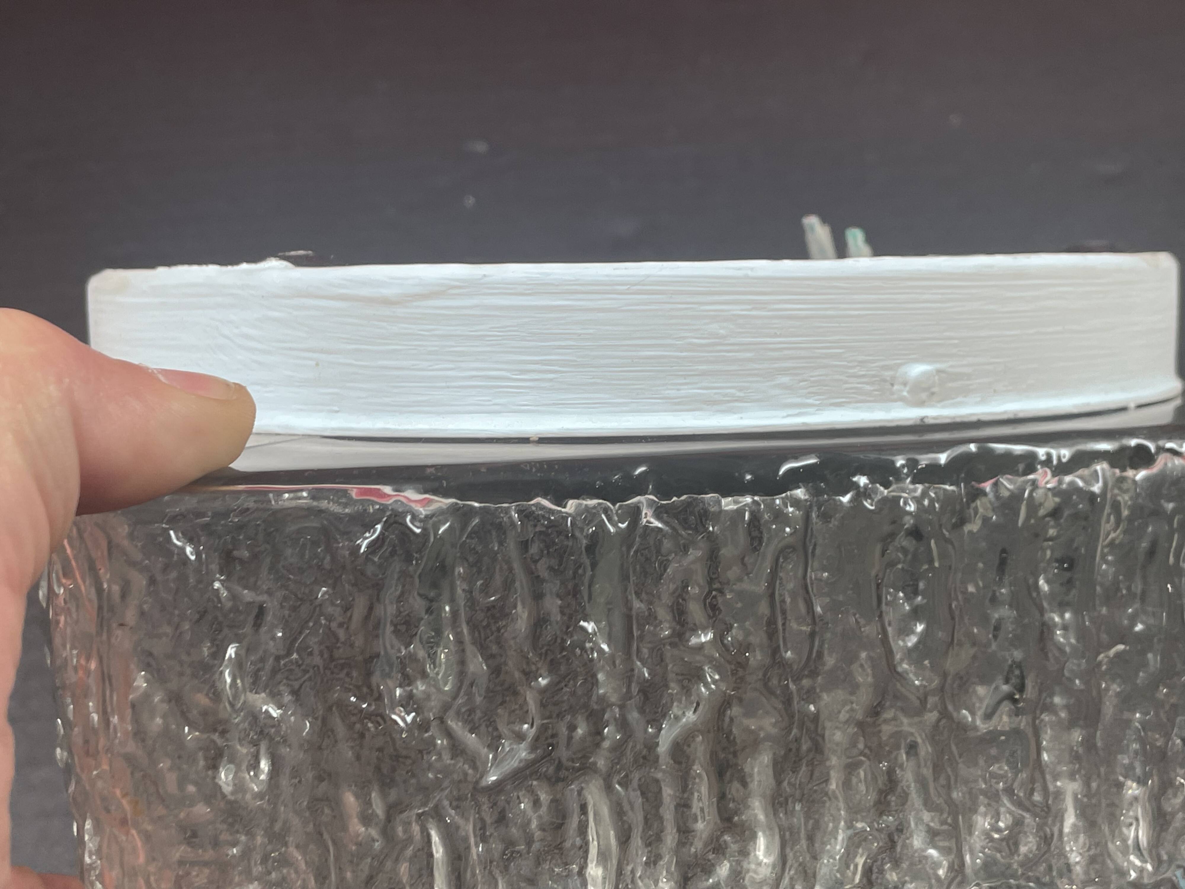 Loft vintage industrial holophane glass ceiling light wall light