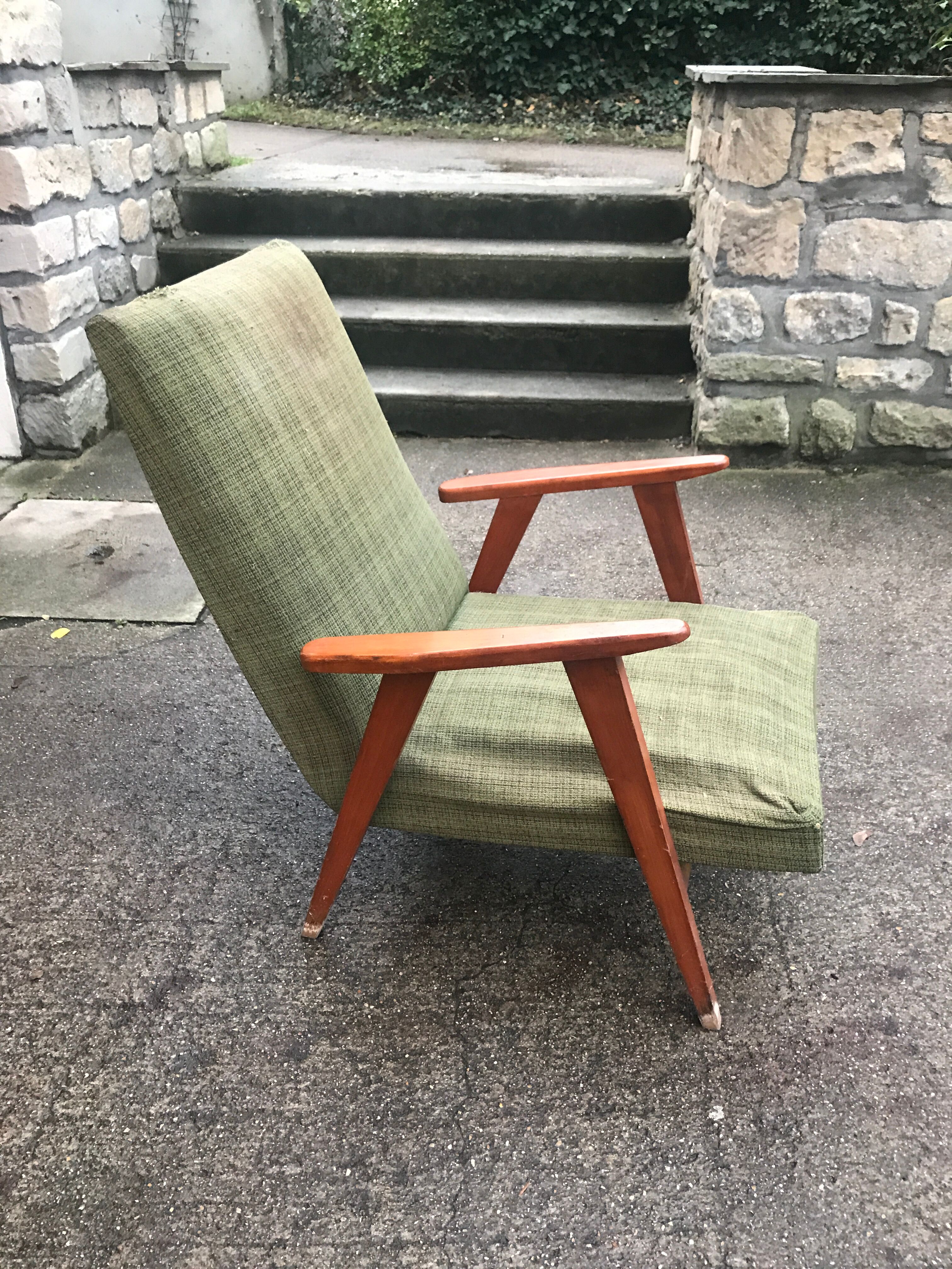 Scandinavian armchair 1950