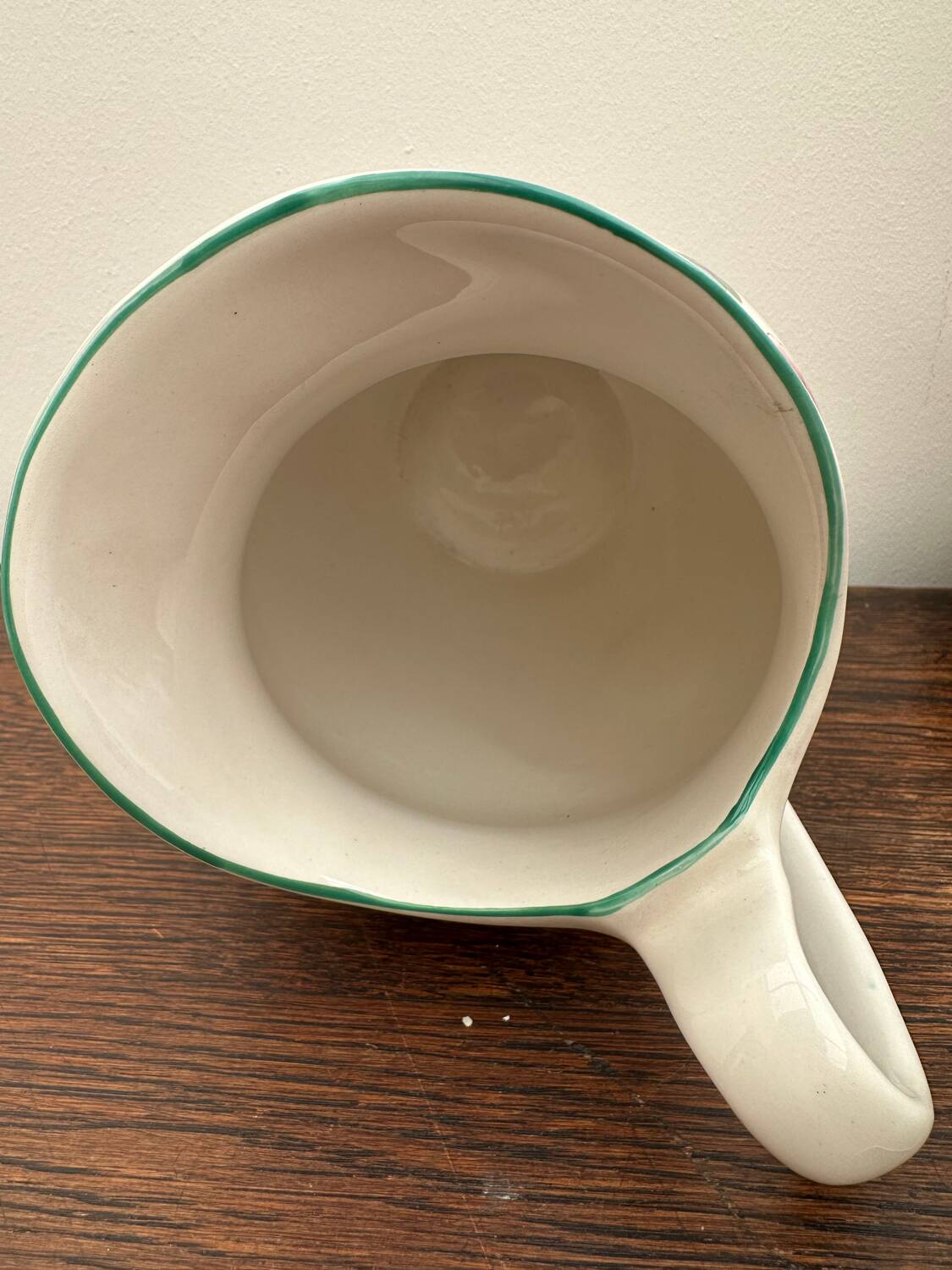 James kent old foley england water pitcher - vintage english porcelain
