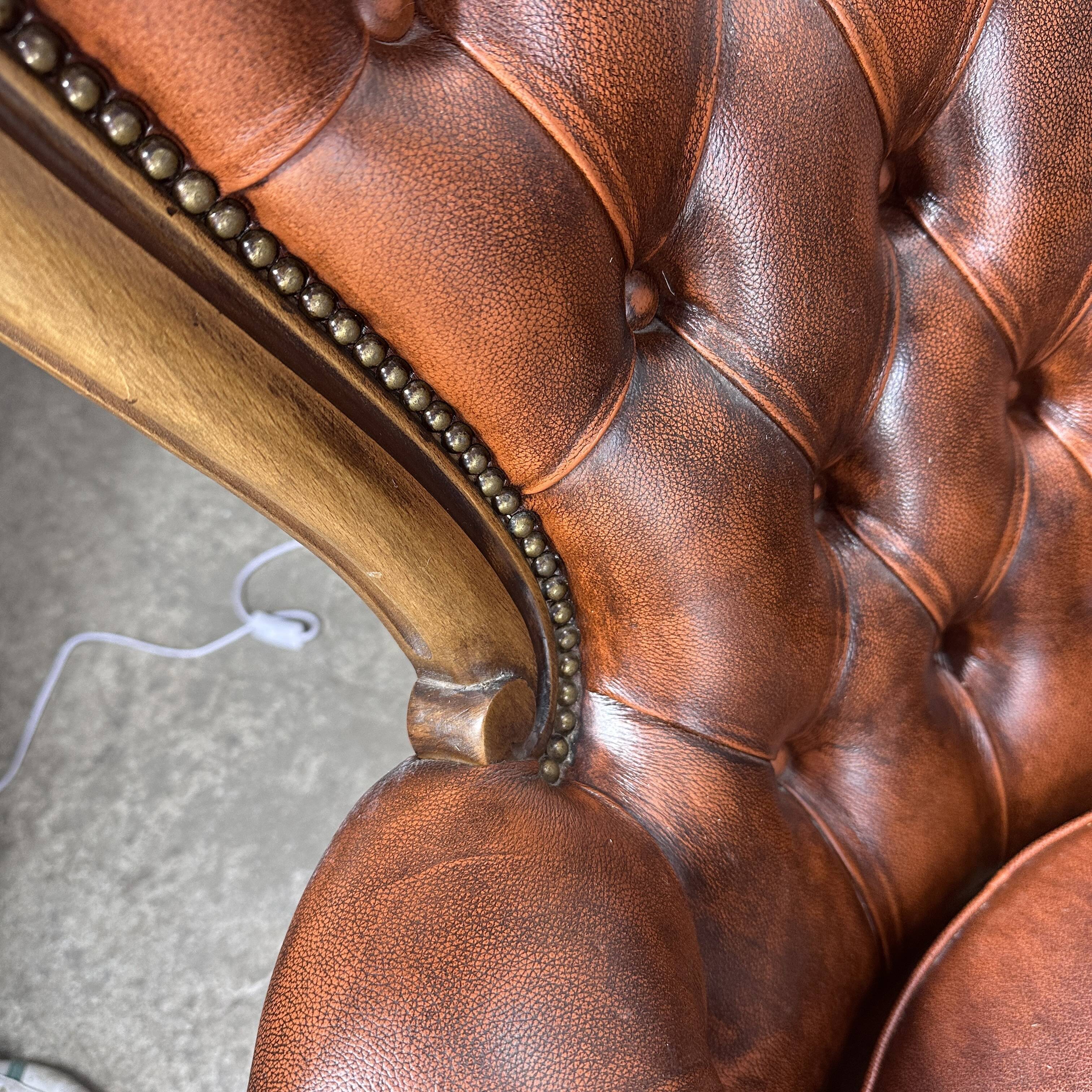 Chesterfield upholstered living room