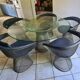 Warren Platner table with its 5 chairs.