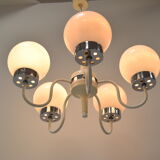 Mid Century chandelier /Jílové u Děčína, 1970´s.