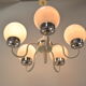 Mid Century chandelier /Jílové u Děčína, 1970´s.