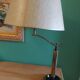 Brass lamp 30's Jules Leleu