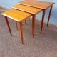 Table gigogne teck vintage
