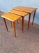 Table gigogne teck vintage