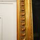 Miroir de style Louis XV doré feuille d'or, XIXe siècle - 142x90