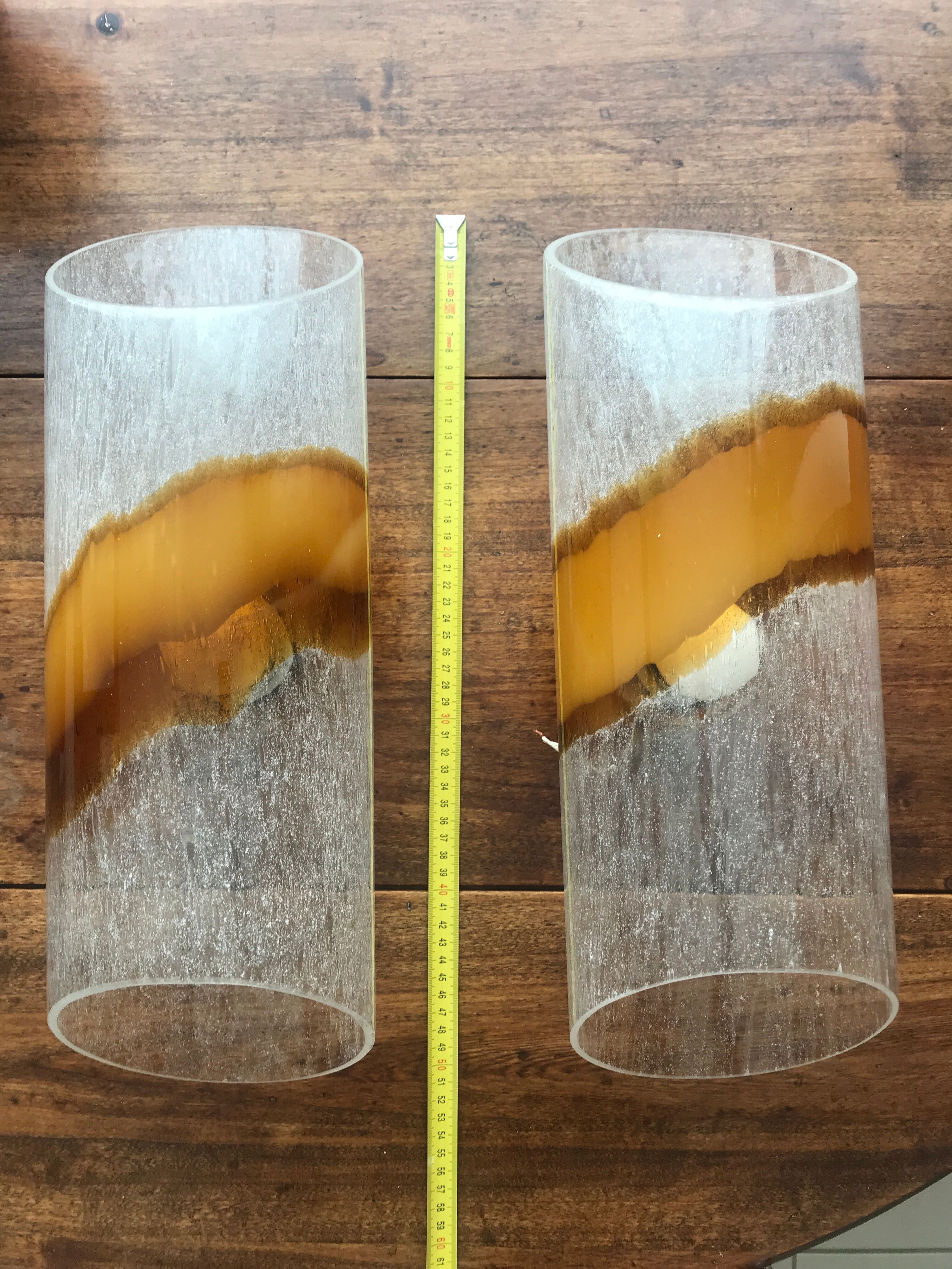 Pair of Murano sconces