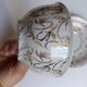 Large porcelain cup from Bavaria with a pearlescent finish and rose decorations.