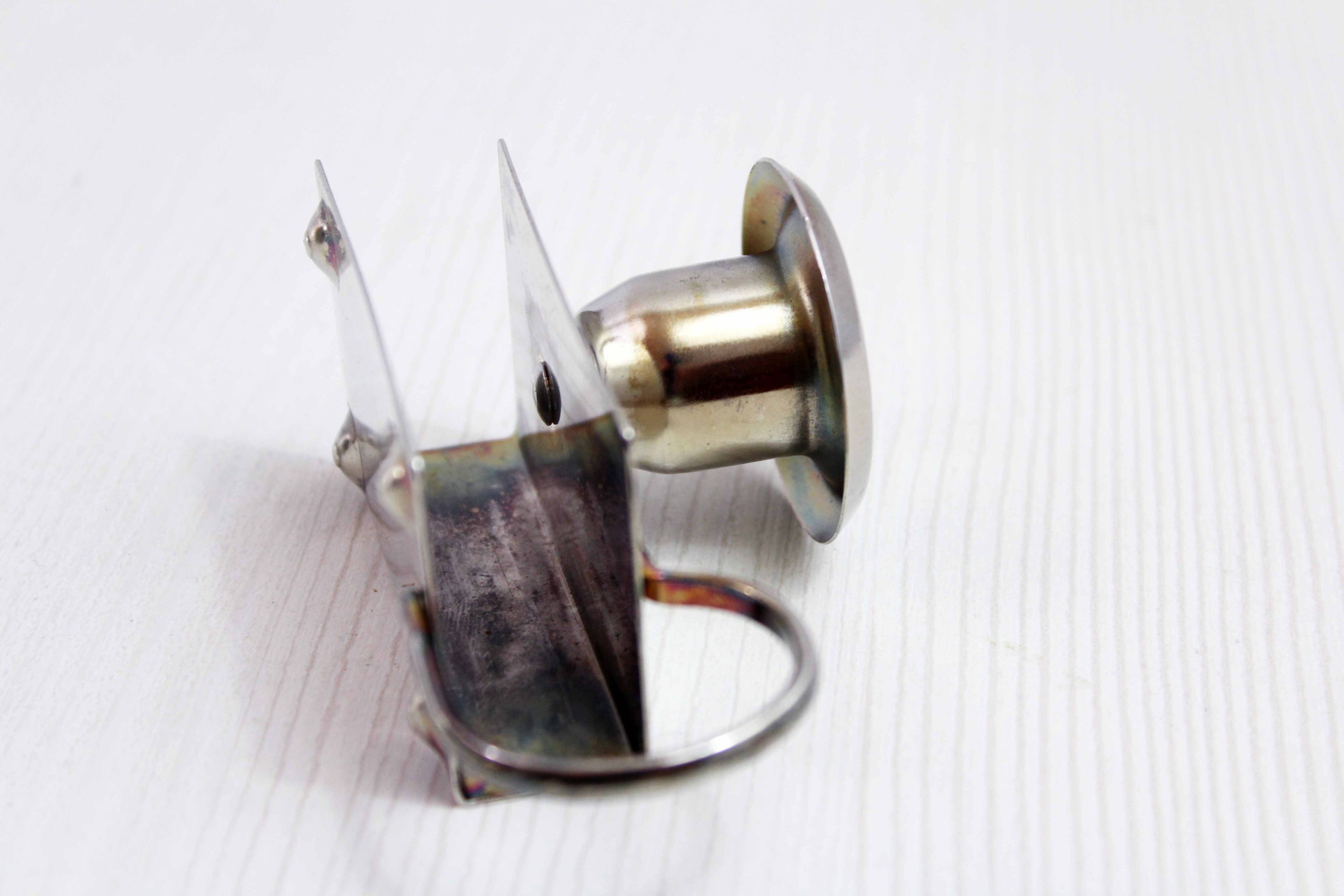 Cellar rat candle holder, match holder