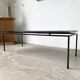 Metal and ceramic coffee table by J. Belarti, circa 1970