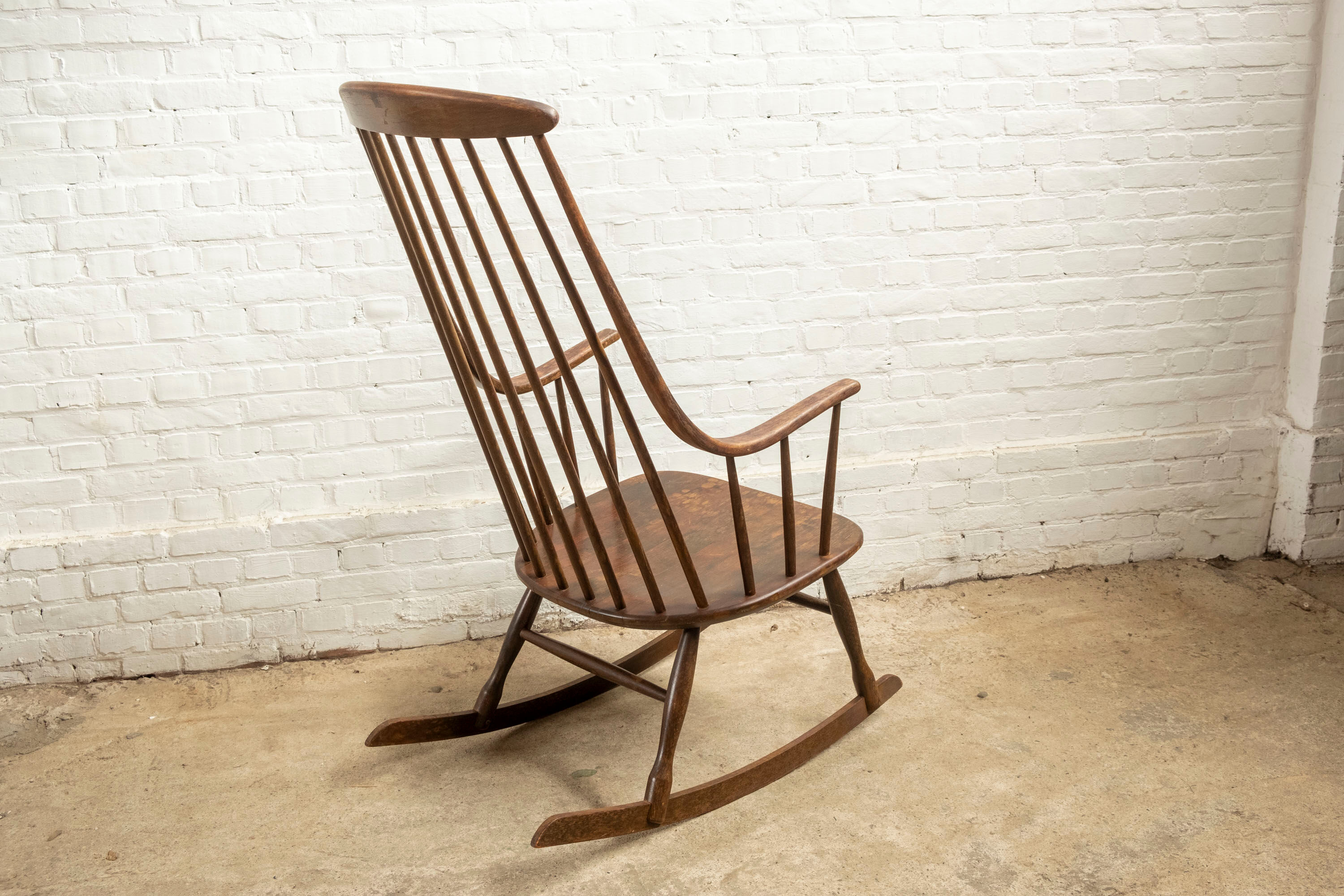 Lena Larsson rocking chair by Nesto Sweden