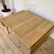 Scandinavian coffee table hans Wegner solid oak