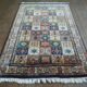 Handmade Indian rug 215x136cm