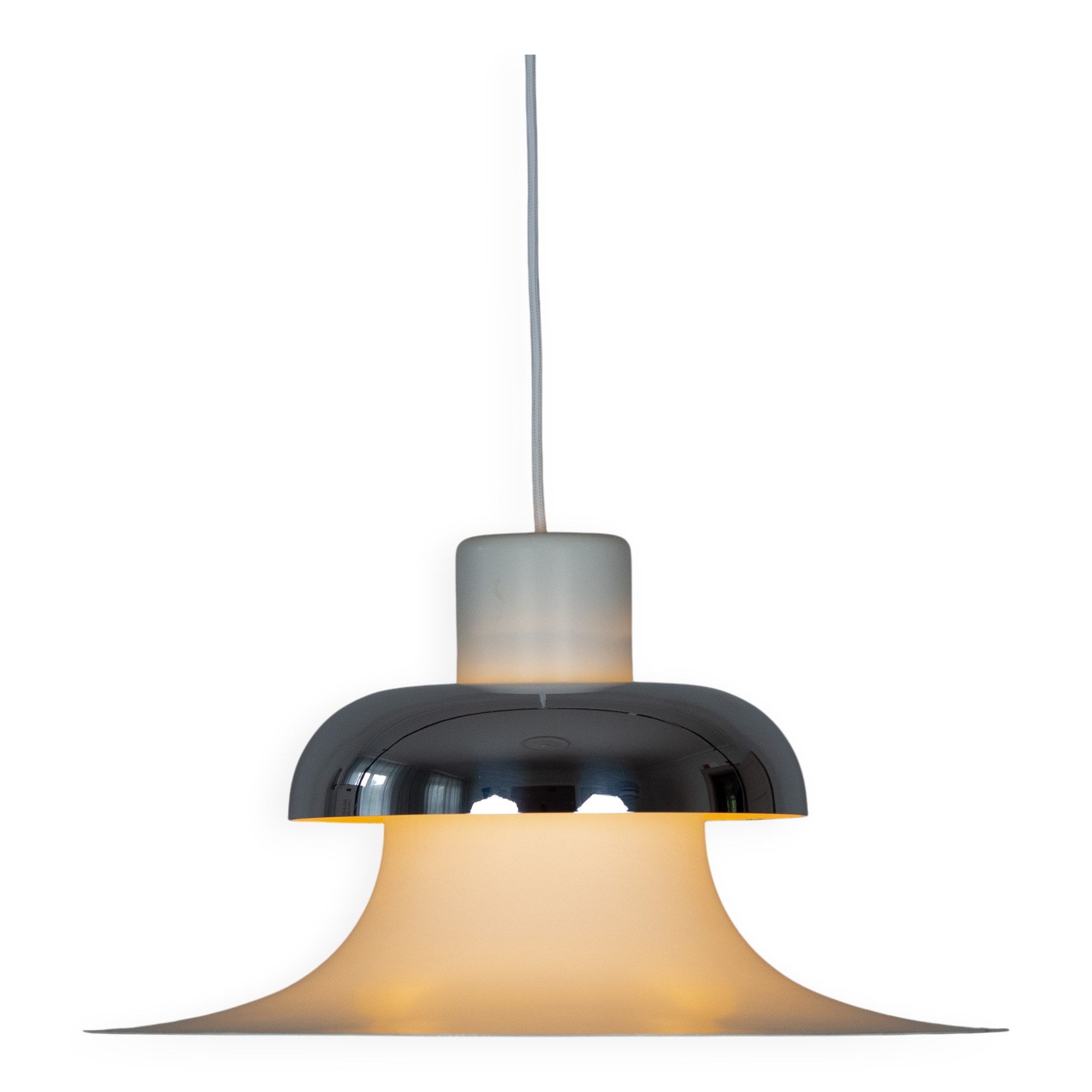 Suspension danoise vintage Mandalay par Andreas Hansen, Louis Poulsen, 1970