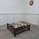 Teak and ceramic coffee table 1970