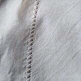 Old French fabric in cotton and linen