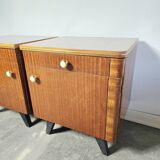 70s Mid Century Nightstand 1 of 2