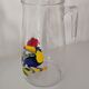 Tropical glass pitcher
