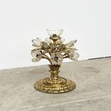 "Hot Air Balloon" Ceiling Light – Gilded Bronze & Crystal (7 Lights)