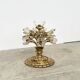 "Montgolfière" Ceiling Light – Antique – Gilded Bronze & Crystal (7 Lights)