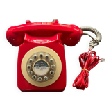 Corded Telephone Red Retro Wild&Wolf