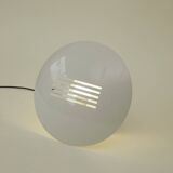 Large vintage cream white metal lamp / wall lamp circa 1980 Germany