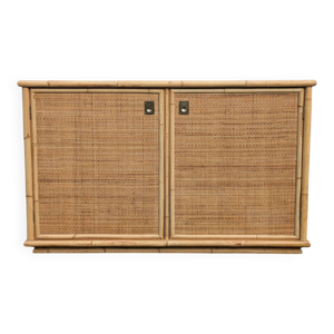 Buffet bas / enfilade - rotin