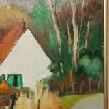 Painting "Landscape in Gruson"