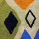 Traditional hand-woven Beni Ouraine rug, size 150 x 250 cm
