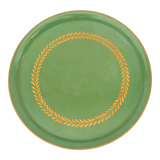 Empire style painted sheet metal serving tray