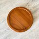 Danish rotating tray Digsmed in vintage teak from the 1960s.